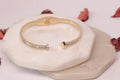 Minimal Luxe Band Anti Tarnish Bracelet – Gold Plated