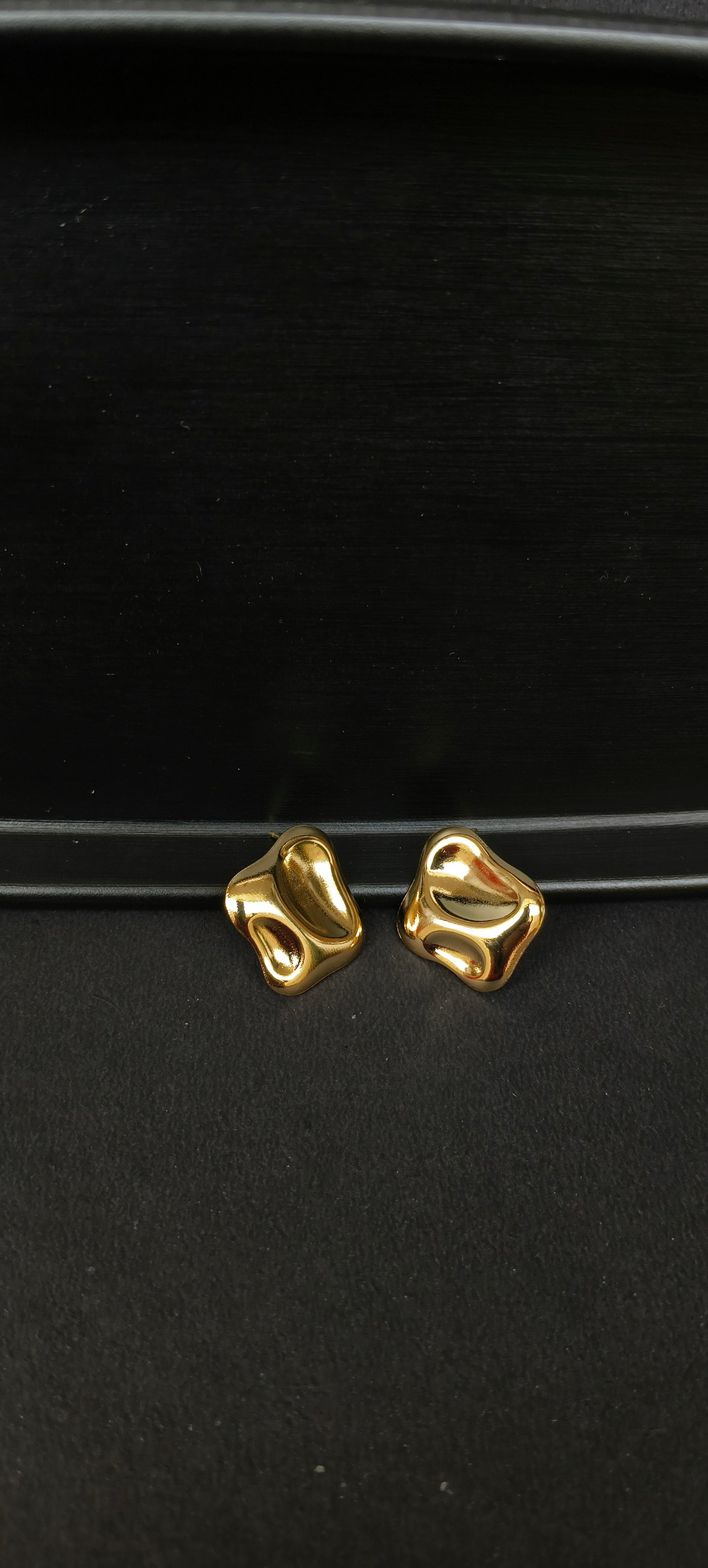 Elegant Anti-Tarnish Gold Plated Studs for Women | Minimal Everyday Jewelry