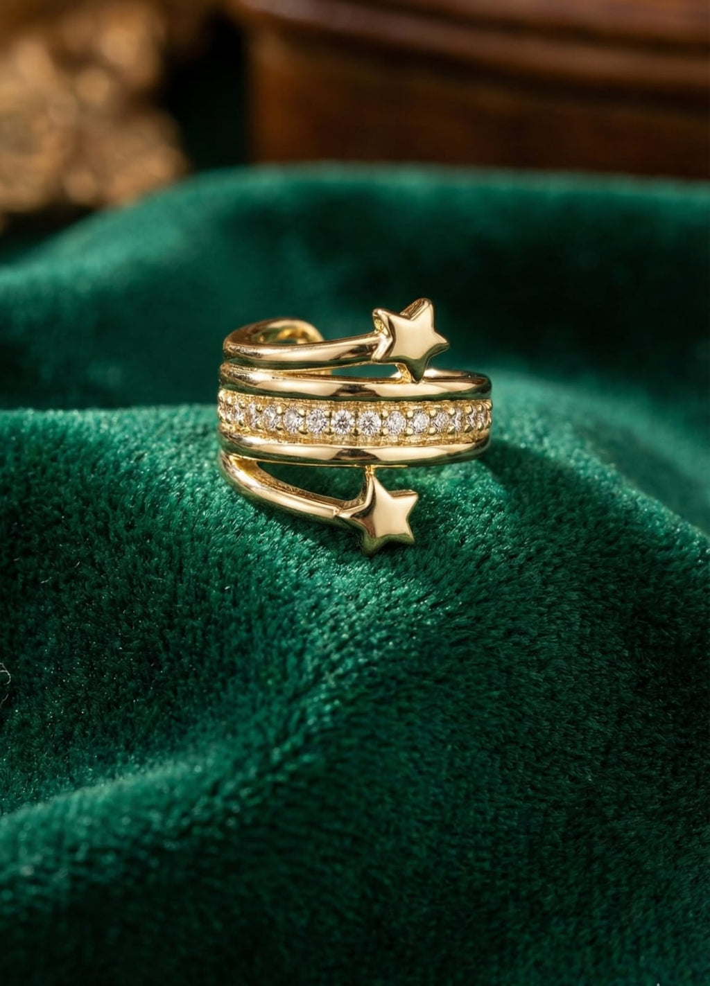 Celestial Star Anti-Tarnish No-Piercing Ear Cuff
