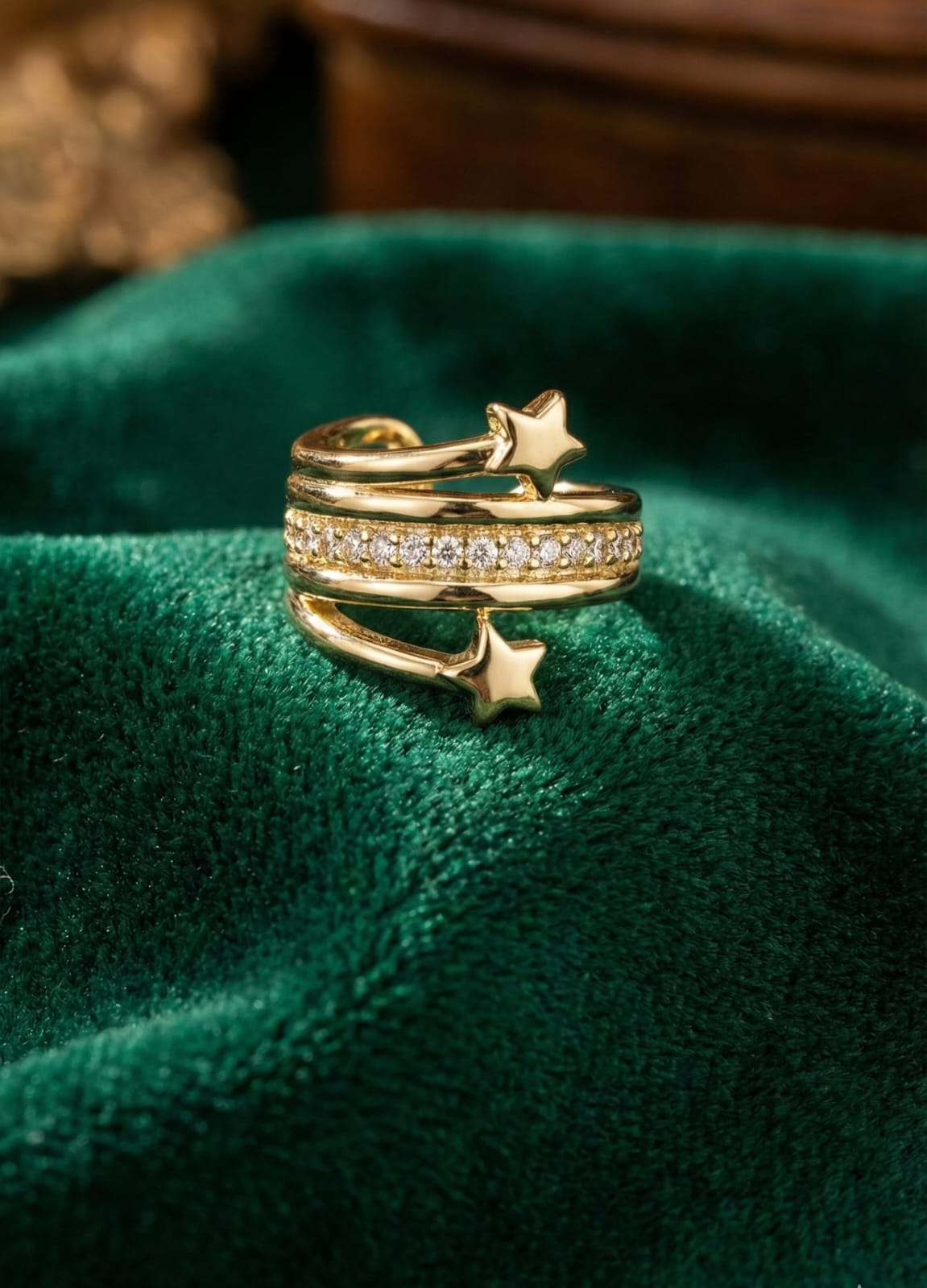 Celestial Star Anti-Tarnish No-Piercing Ear Cuff