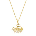Graceful Swan Crystal Pendant Necklace – 18K Gold Plated Anti-Tarnish Statement Jewelry