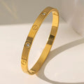 Cartier Love Style Gold Bangle Bracelet
