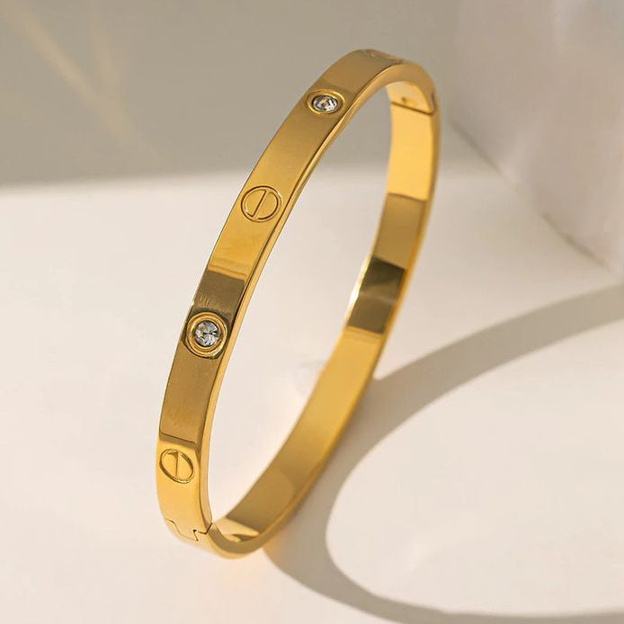 Cartier Love Style Gold Bangle Bracelet