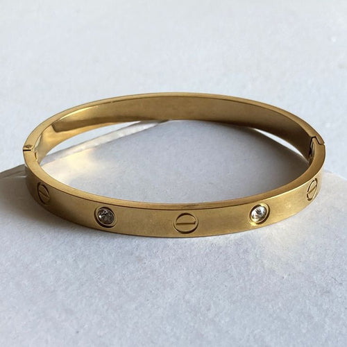 Cartier Love Style Gold Bangle Bracelet