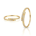 Luxury Gold Crystal Bangle Bracelet for Women | Waterproof Anti Tarnish | Stainless Steel Kada | Premium Designer Bracelet