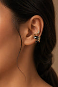 Golden Rhinestone Ear Cuff – Anti-Tarnish Ear Cuff